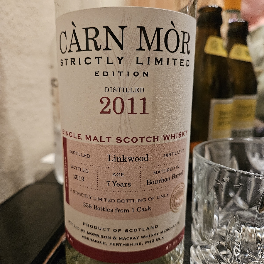 Linkwood 7 Year Càrn Mòr 2011