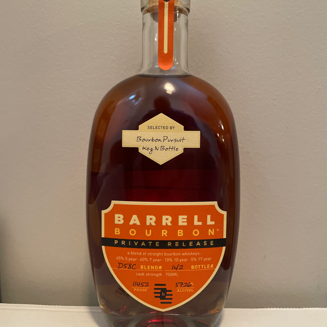 Barrell Bourbon Private Release (Bourbon Pursuit)