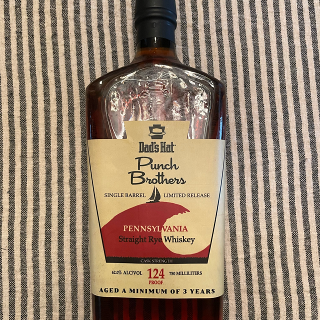 Dad's Hat Punch Brothers Straight Rye Whiskey