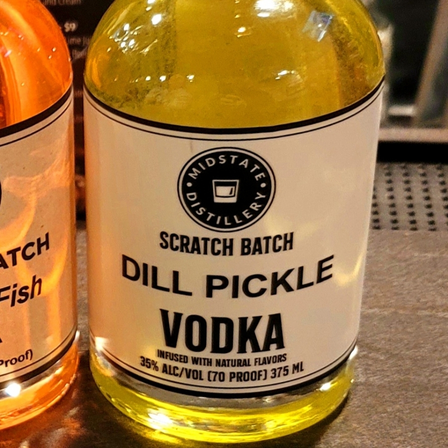 Midstate Distillery Scratch Batch Dill Pickle Vodka