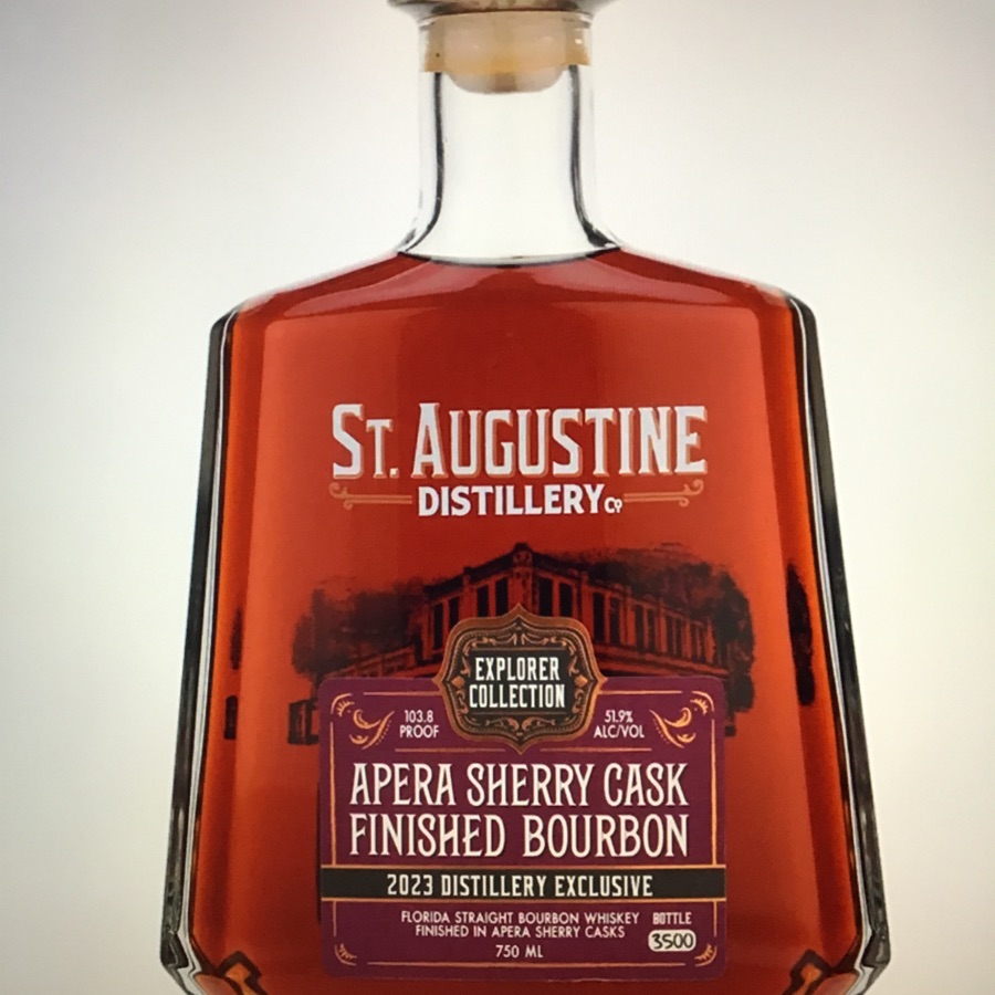 St. Augustine Apera Sherry Cask Finished Bourbon