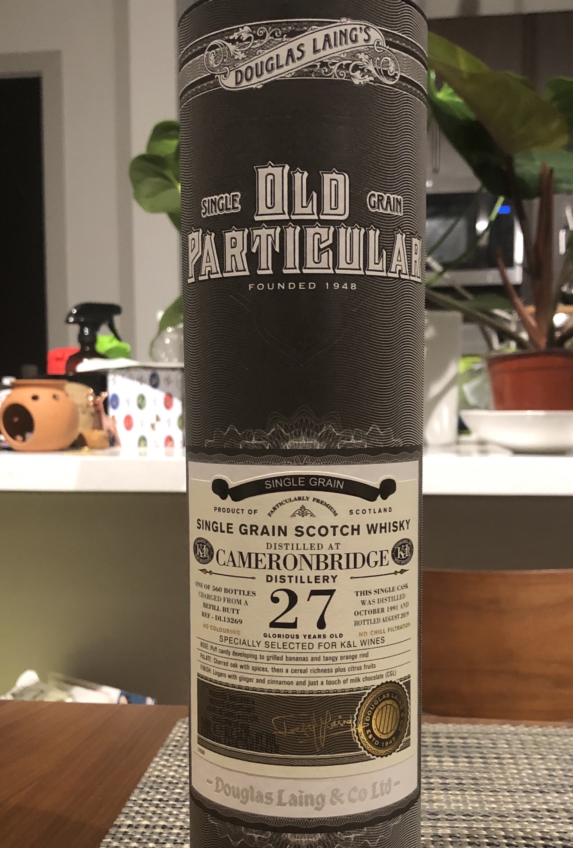 Cameronbridge 1991 27 Year Old Particular (Douglas Laing)