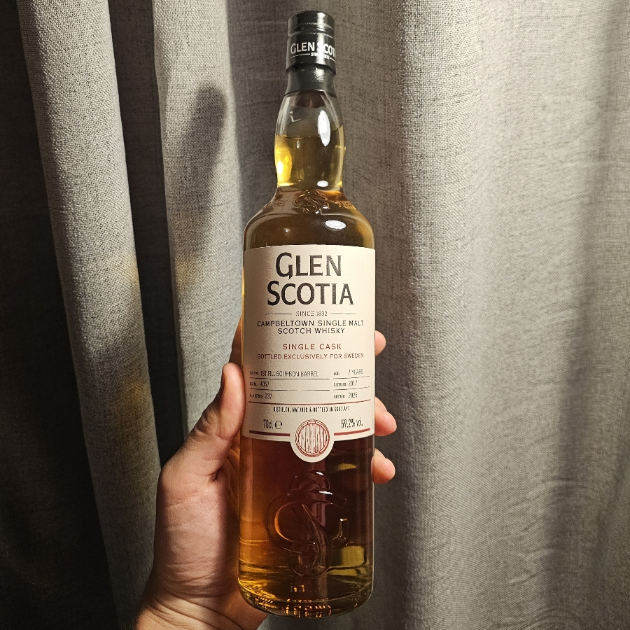 Glen Scotia Single Cask - Sweden Cask #4057