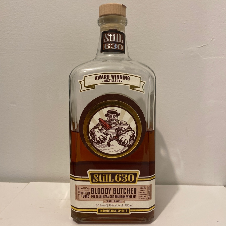 Still 630 Bloody Butcher Missouri Straight Bourbon Whiskey