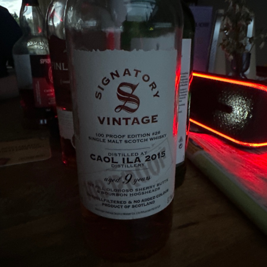 Caol Ila 2015 - Signatory Vintage