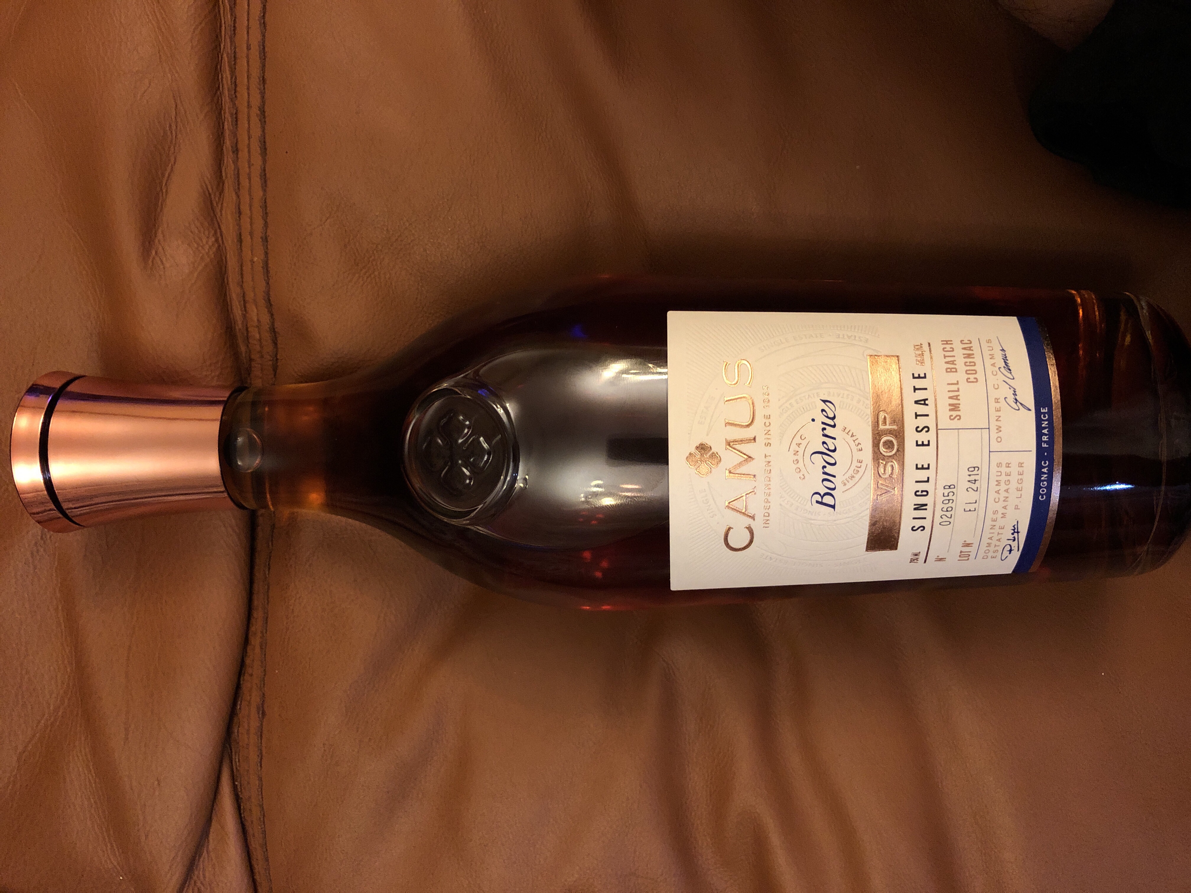 Camus VSOP Borderies Single Estate Cognac