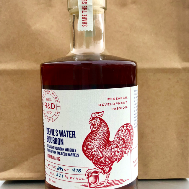 Old Dominick Devil's Water Bourbon