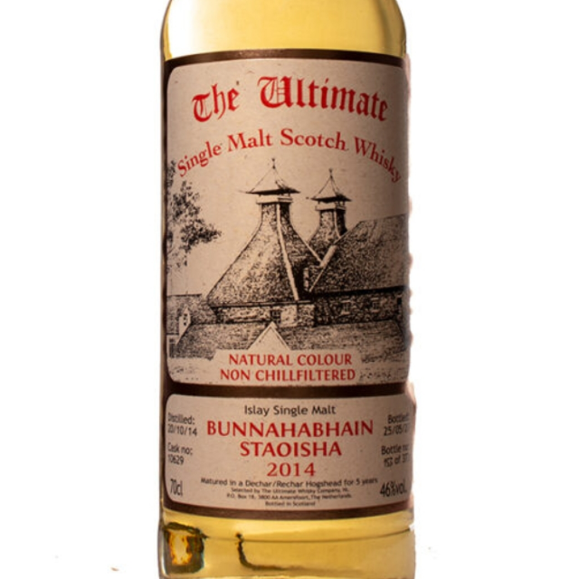Bunnahabhain Staoisha 2014 5 Year (The Ultimate)
