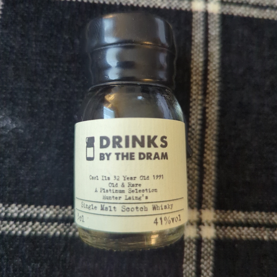 Caol Ila 32 Year Old 1991 Hunter Laing Platinum Selection