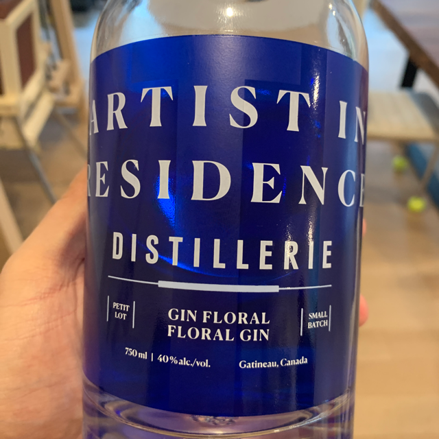 Artist in Residence Floral Gin