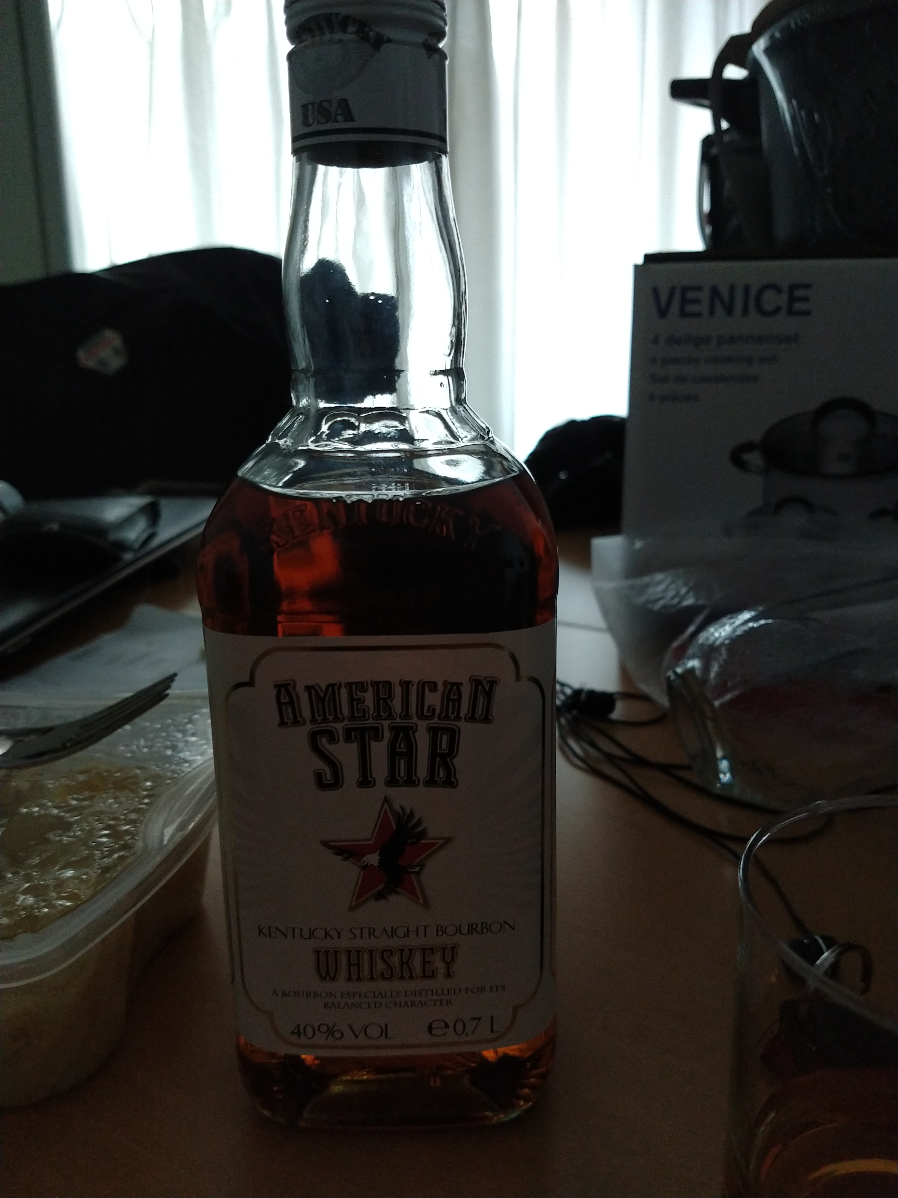 American star Kentucky straight bourbon whiskey