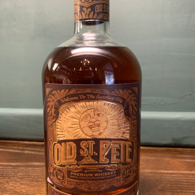 Old St. Pete. Small Batch Pot Distilled Whiskey