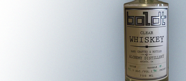 Boldt Clear Whiskey (Batch 001)