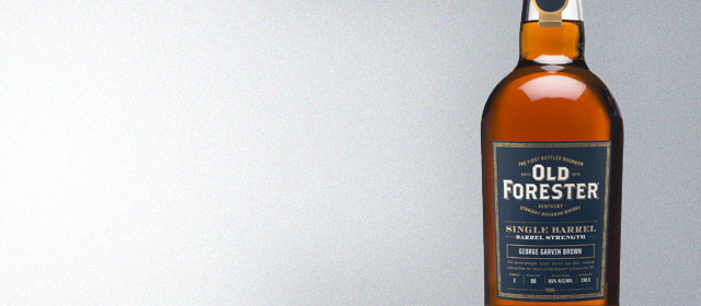 Old Forester Single Barrel Bourbon Barrel Strength