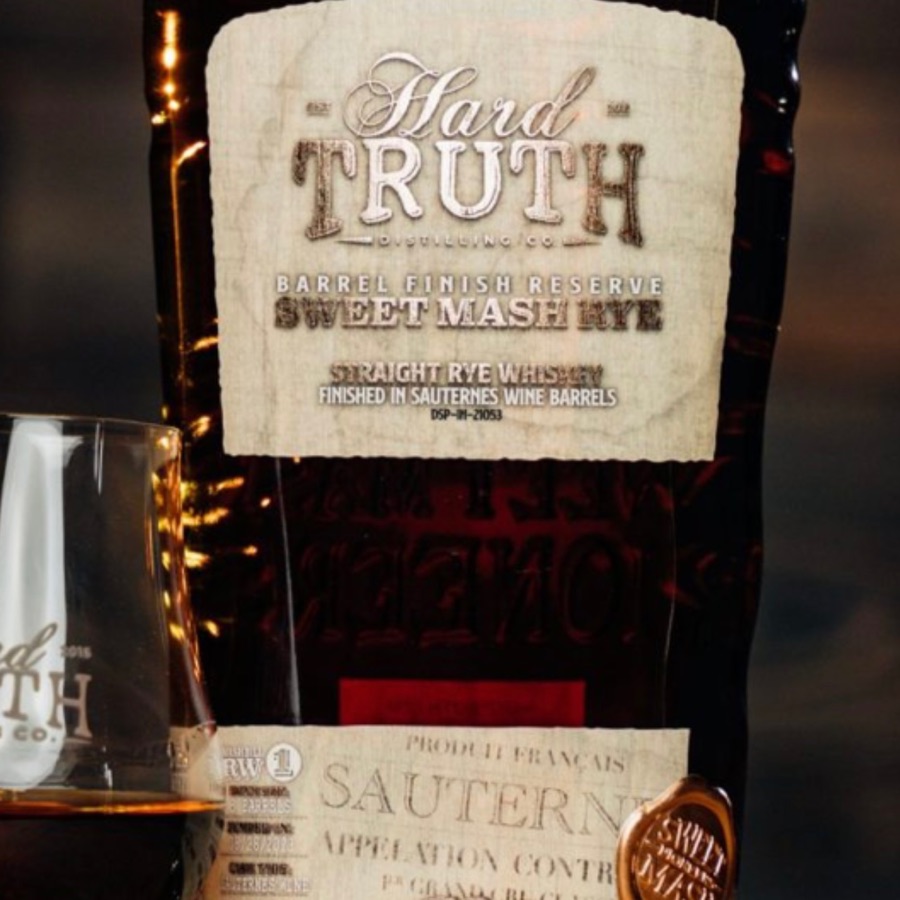 Hard Truth Barrel Finish Reserve Sweet Mash Rye Finished in Sauternes Wine Barrels