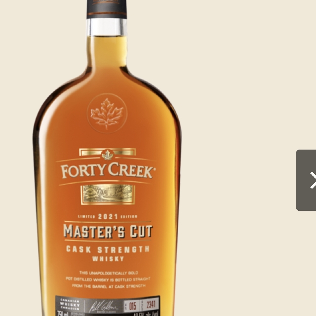 Forty creek Master's Cut