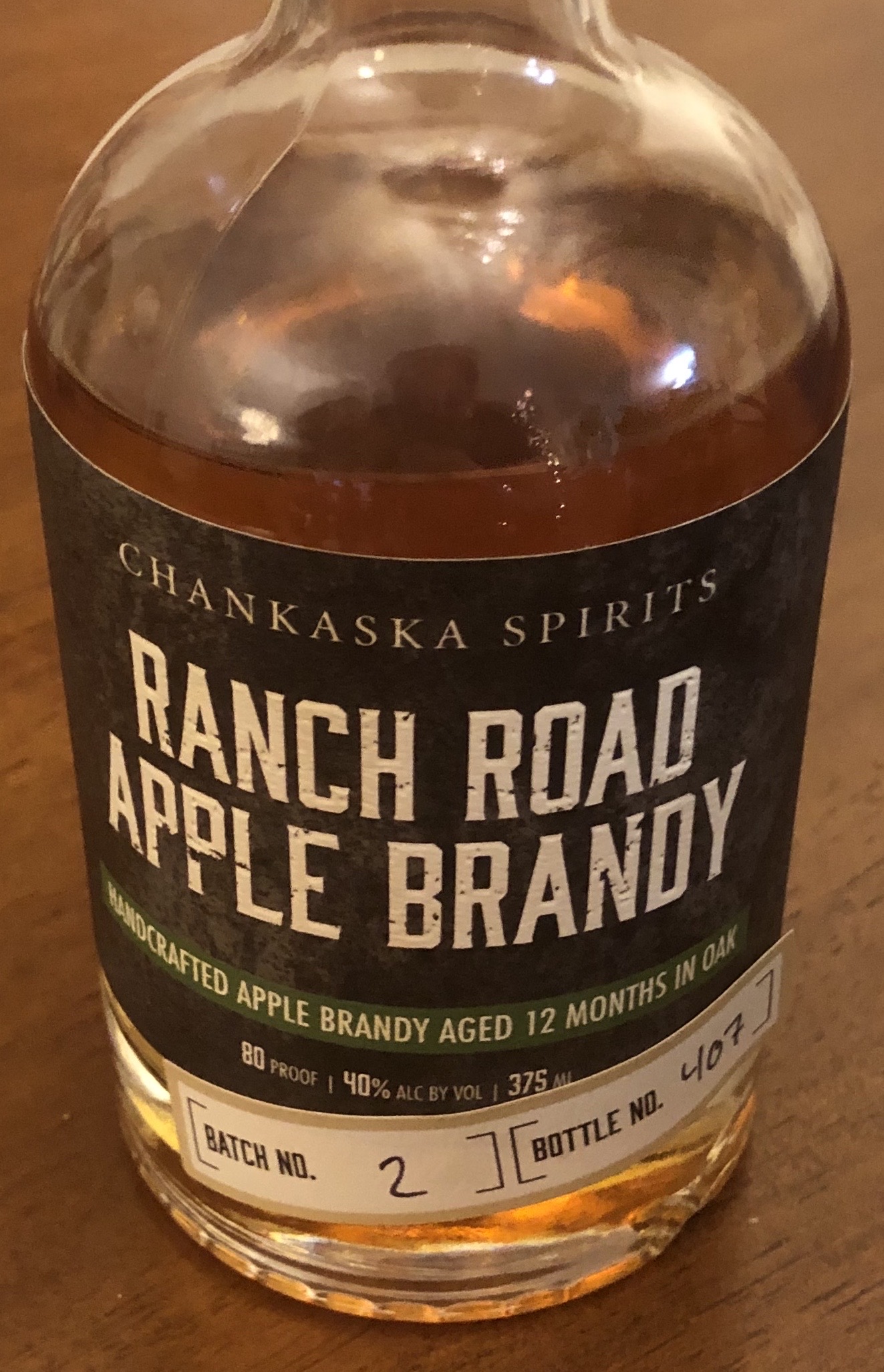 Ranch Road Apple Brandy