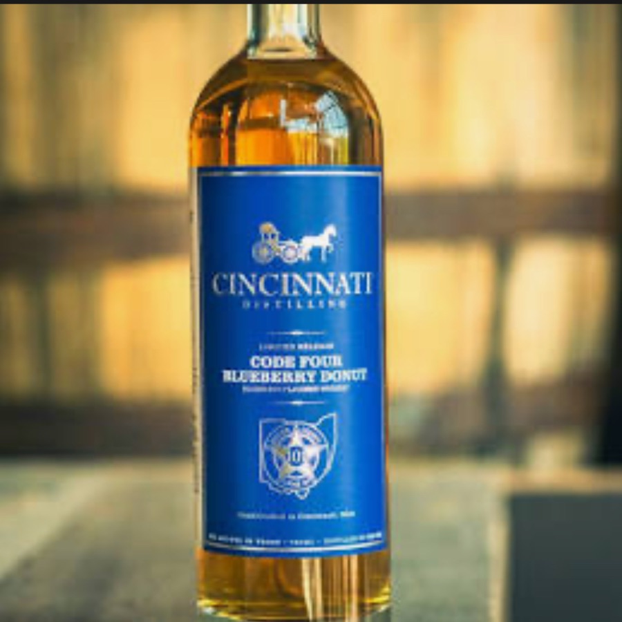 Cincinnati Distilling Code Four Blueberry Donut Whiskey