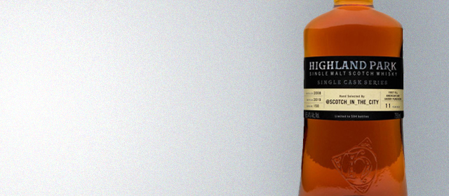 Highland Park Single Cask Series Scotch in the City Edition
