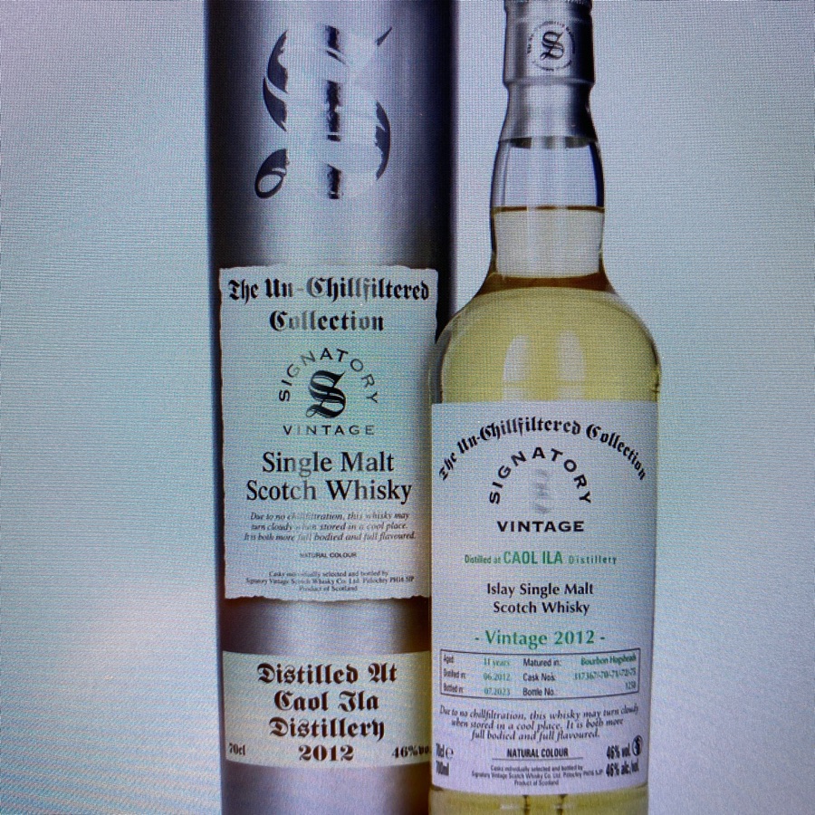 Caol Ila vintage 2012 un-chillfiltered