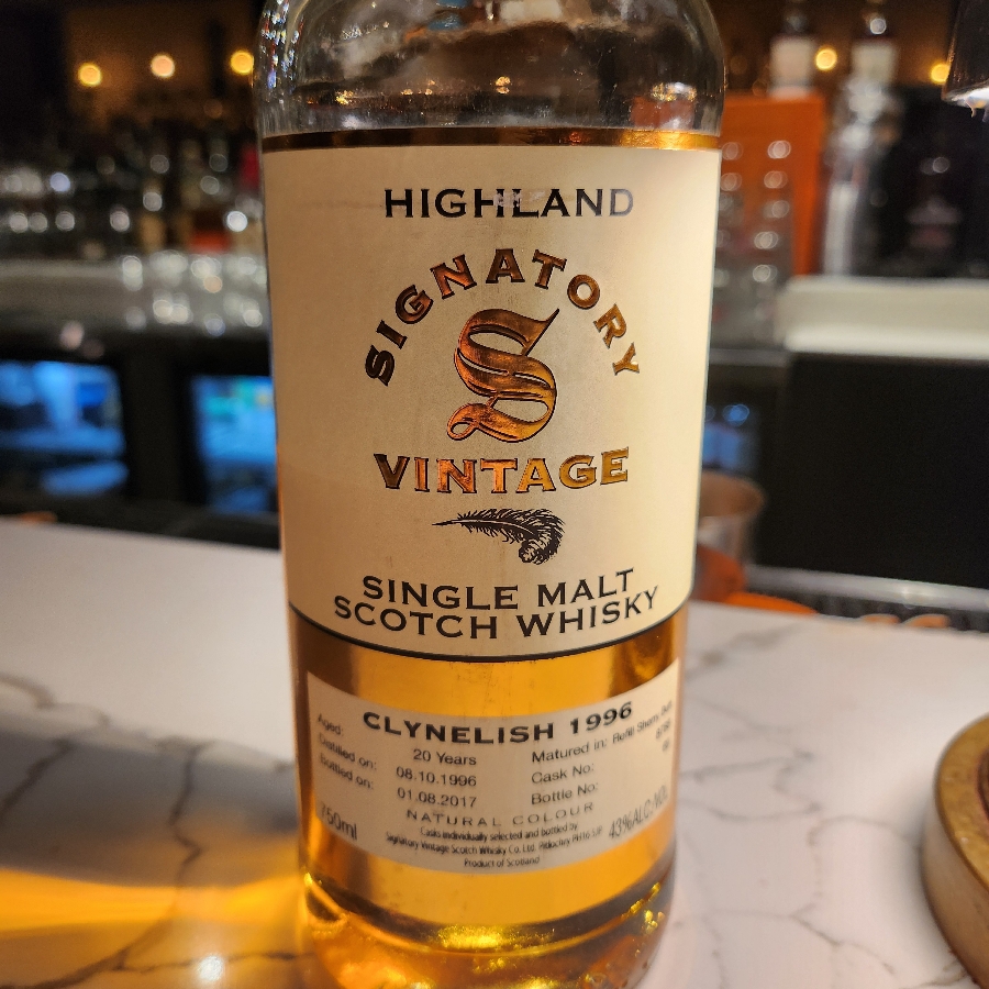 Clynelish 1996 20 Year Old (Signatory)