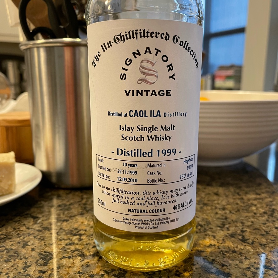 Caol Ila Signatory 1999