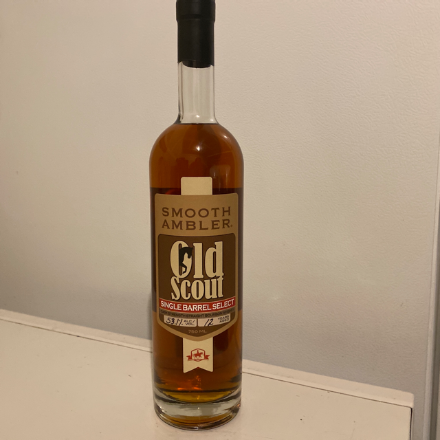 Smooth Ambler Old Scout Single Barrel Select Cask Strength 12 yr #13317