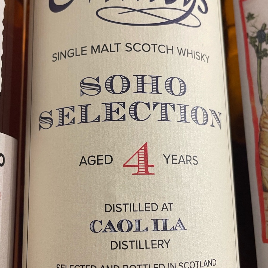 Milroys Soho Selection Caol Ila 4