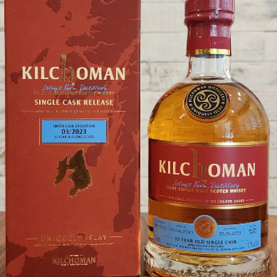 Kilchoman 13 Year Single Cask 319/2010 (Impex Cask Evolution)