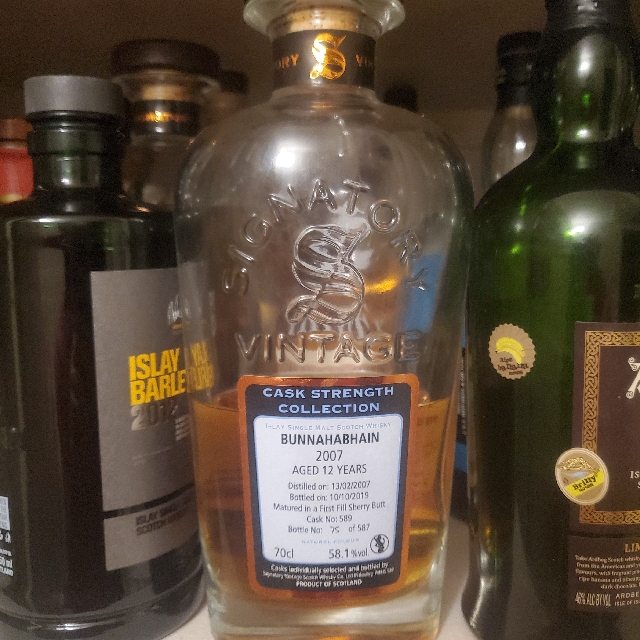 Signatory Vintage Cask Strength Collection (Bunnahabhain 2007 aged 12 years)