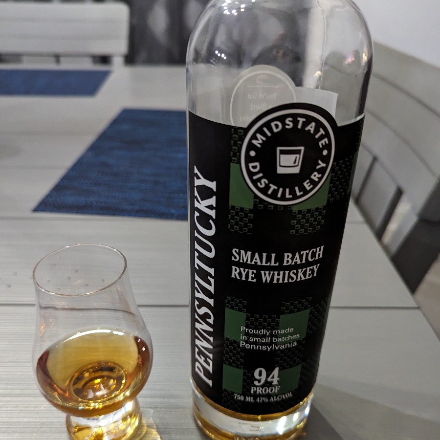 Midstate Pennsyltucky Small Batch Rye Whisky