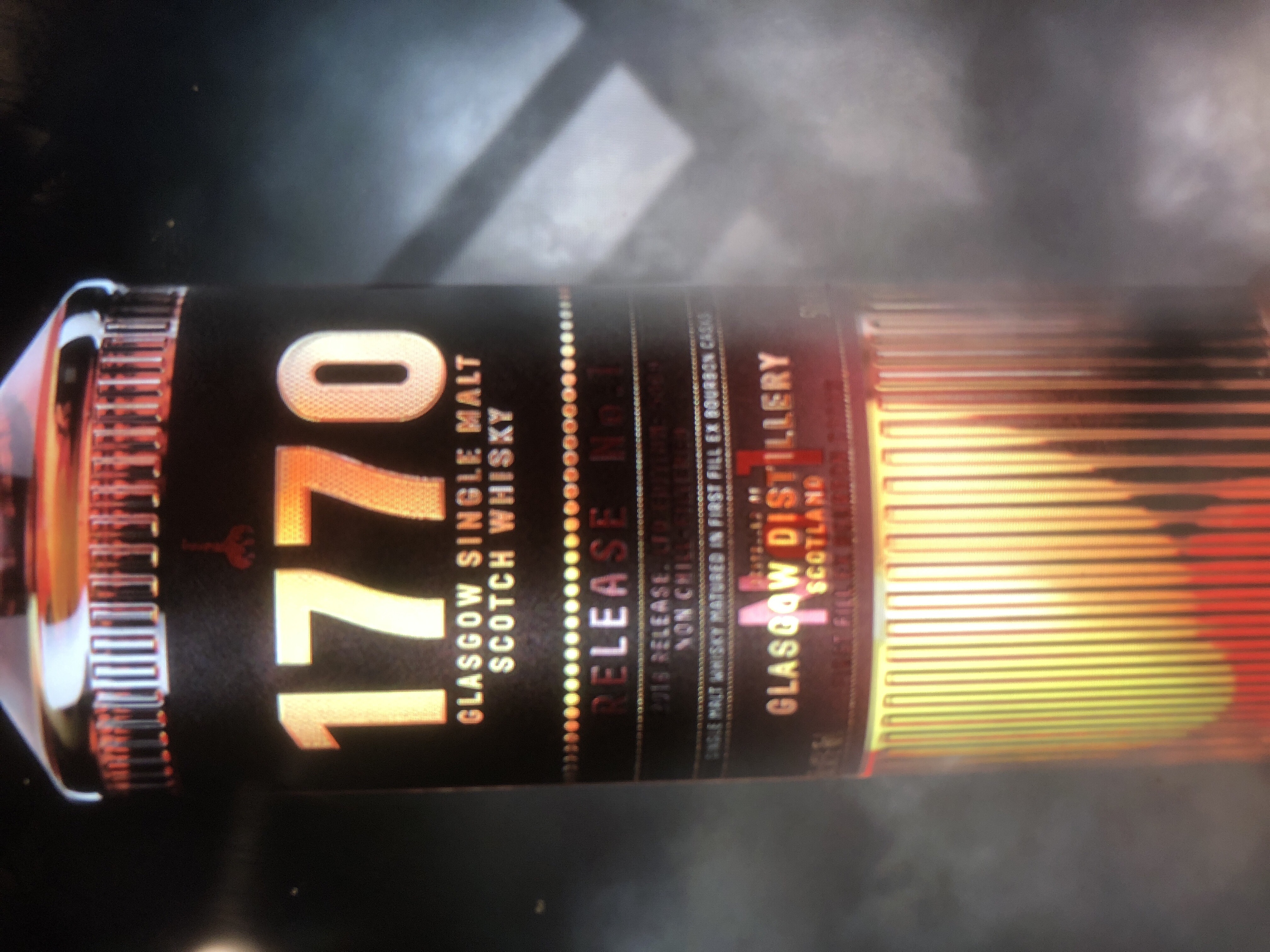 Glasgow 1770 Single Malt Release No. 1