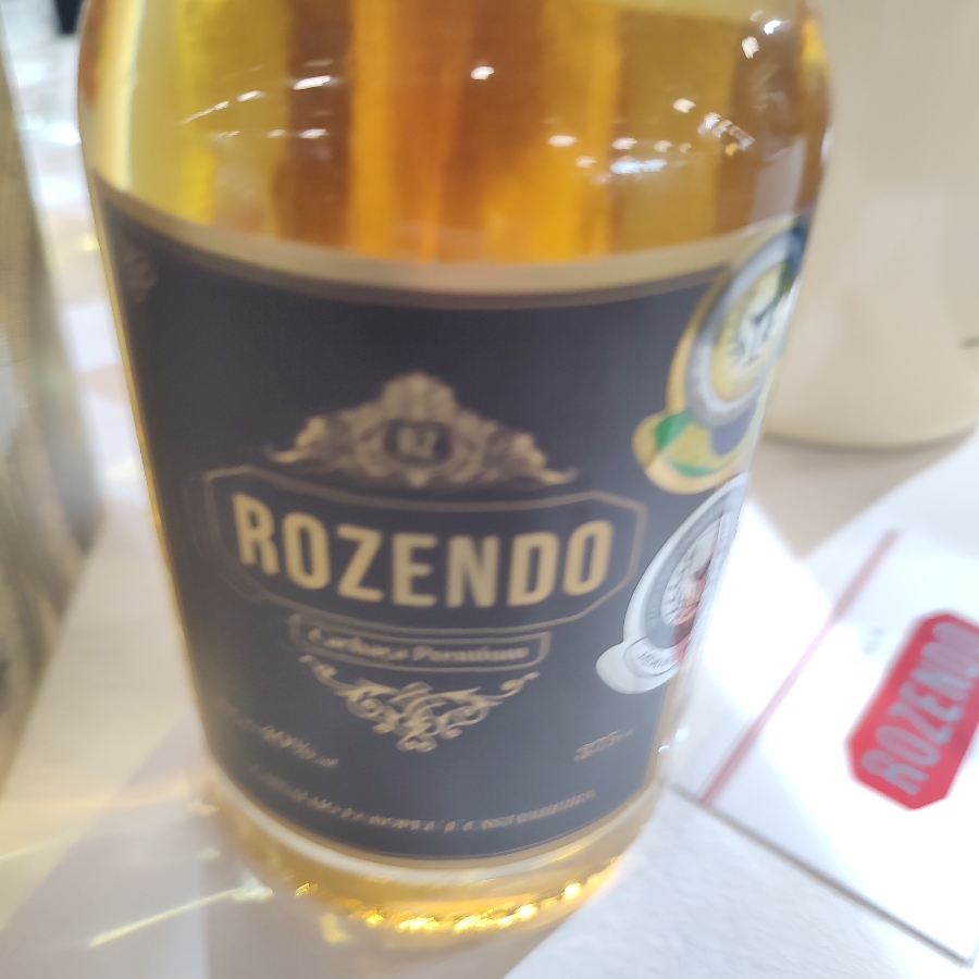 CACHAÇA ROZENDO PREMIUM BLEND CARVALHO EUROPEU & CASTANHEIRA