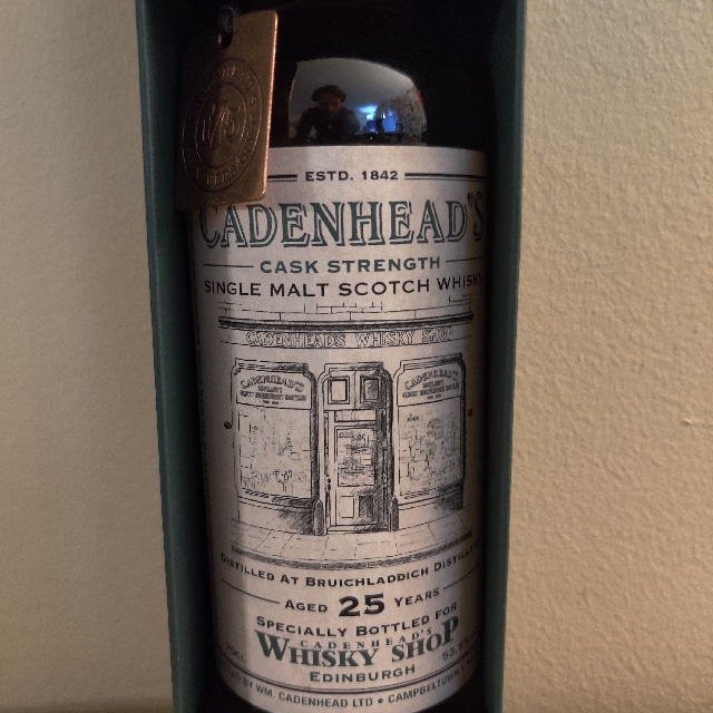 Bruichladdich 25 (1992) (Cadenhead's Whisky Shop - Edinburgh)