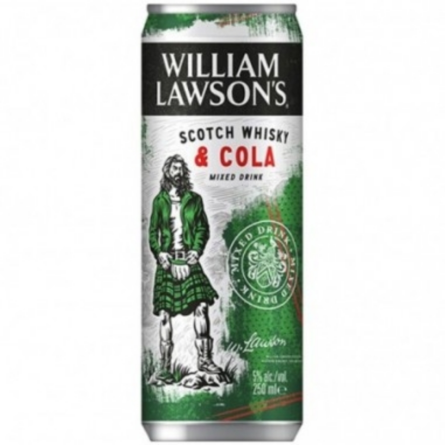 william lawson's scotch whisky & cola