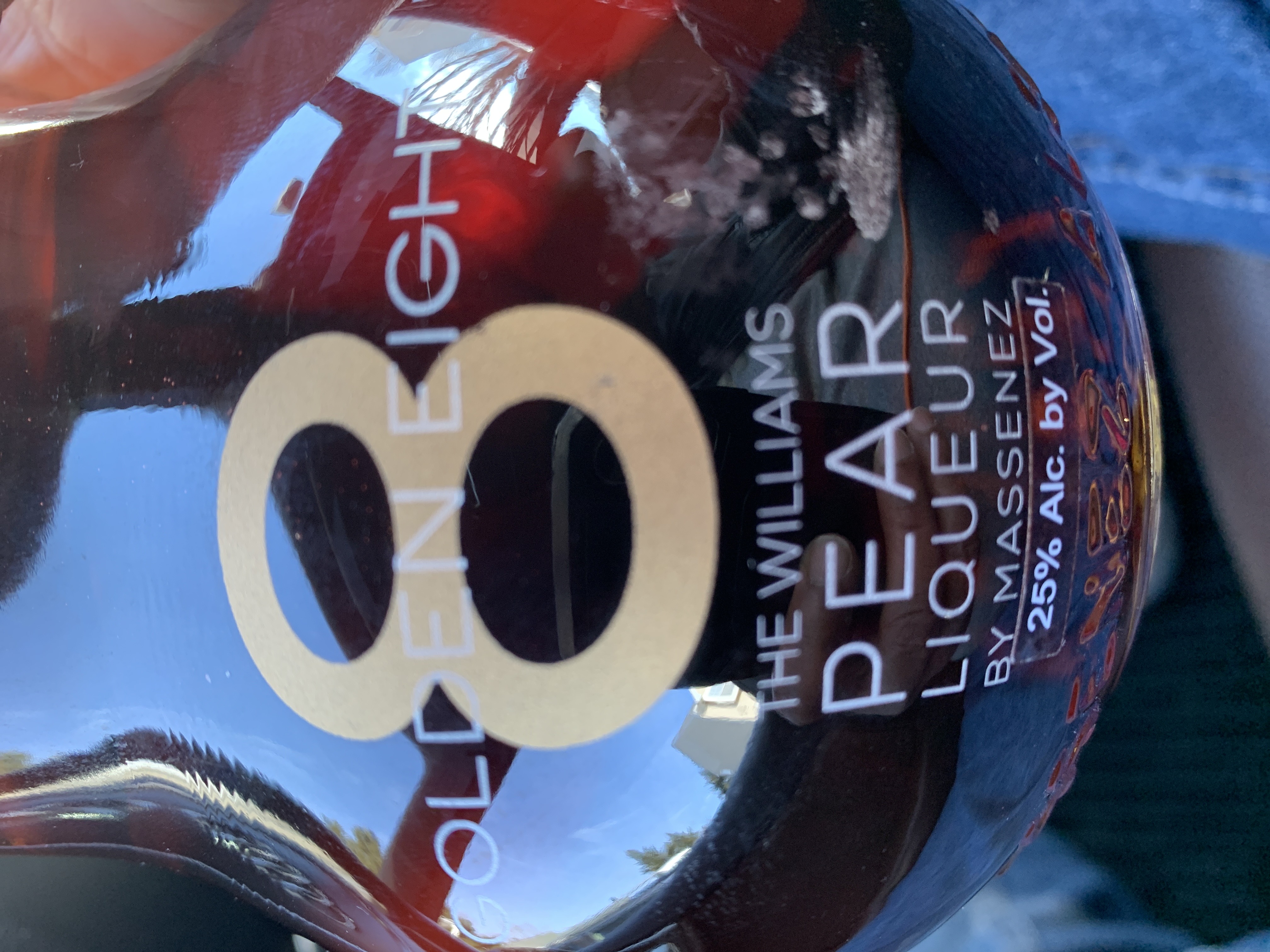 Golden Eight: The Williams Pear Liqueur
