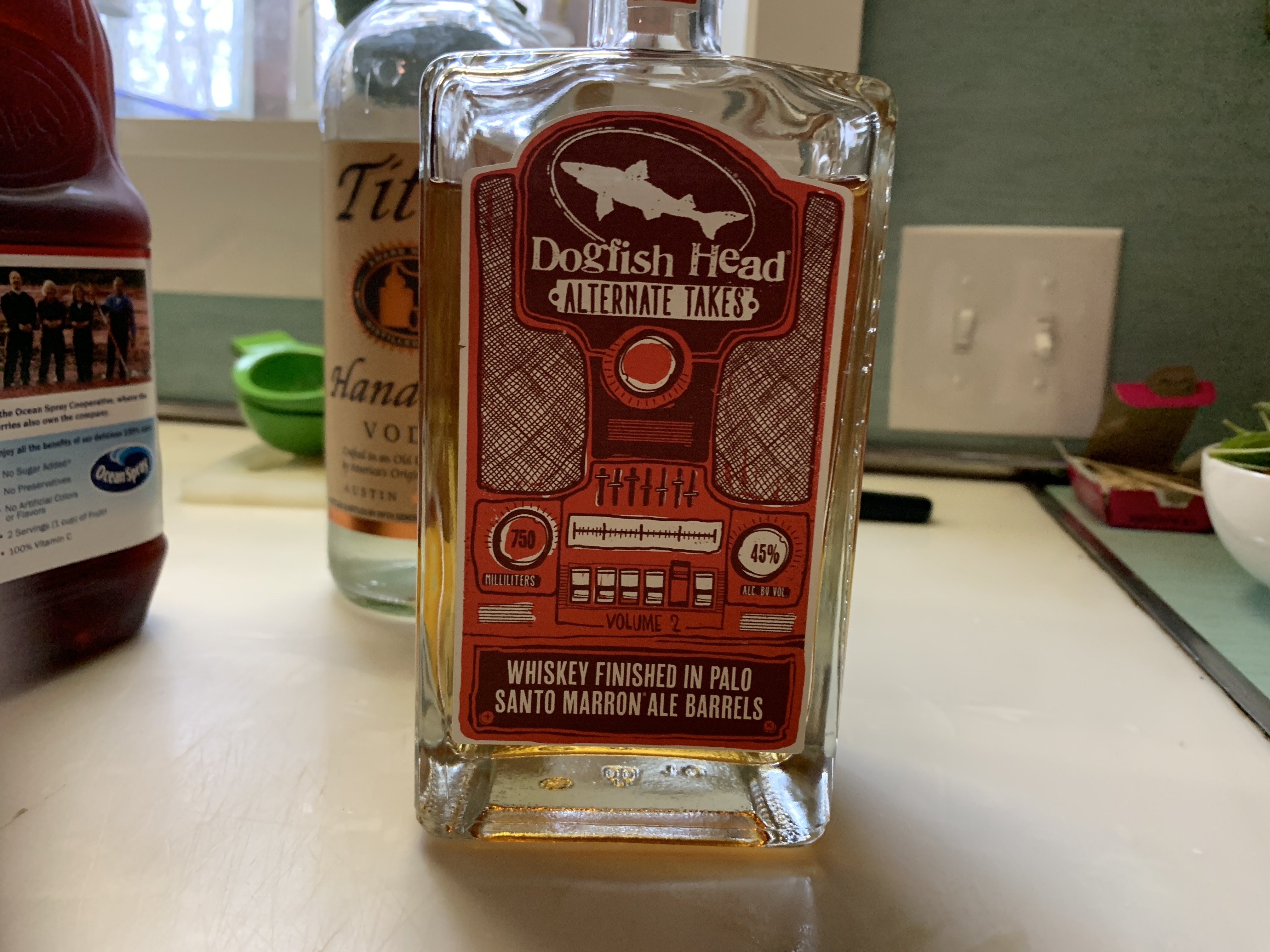Dogfish Head Alternate Takes Whiskey Finished in Pali Santo Martin Barrels