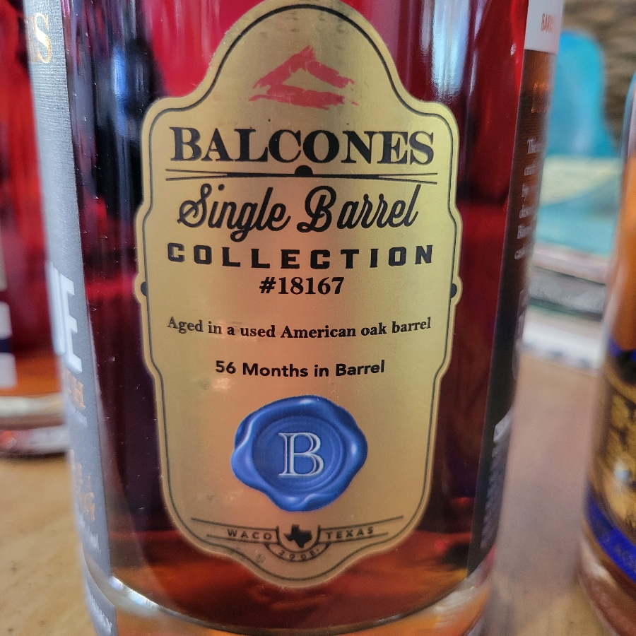 Balcones True Blue Cast Strength (18167) Benash Liquors