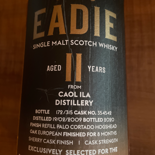 Caol Ila 2007 11 years old (James Eadie)