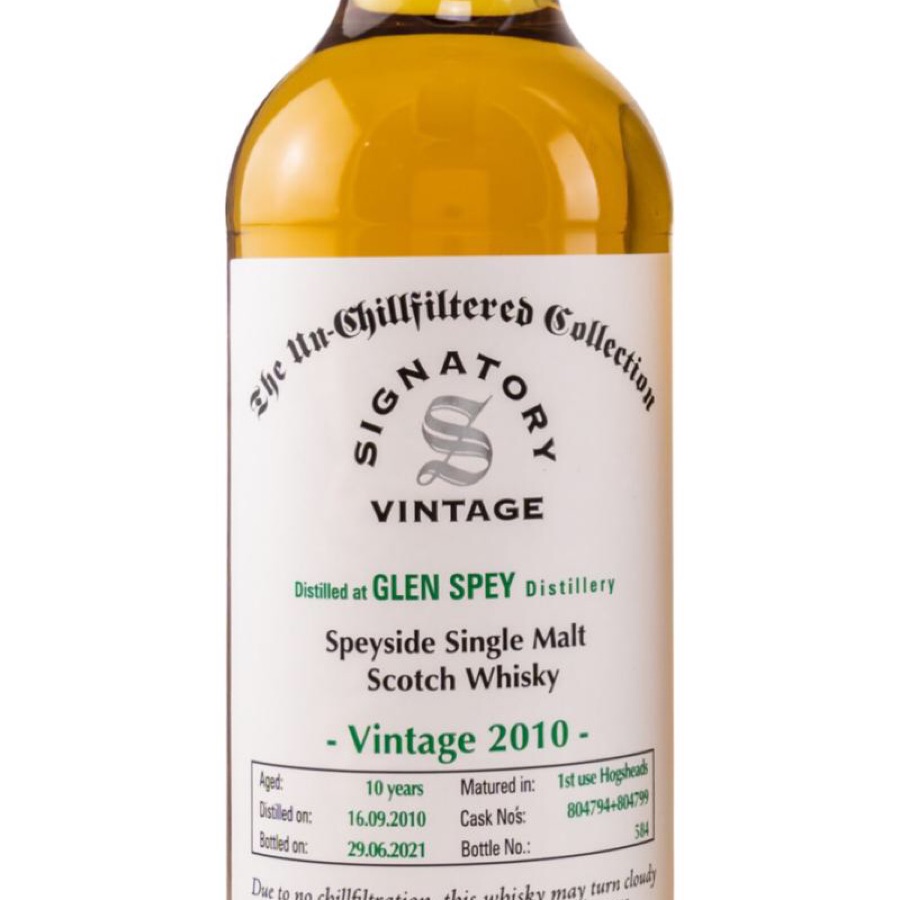 Signatory Vintage Glen Spey 10
