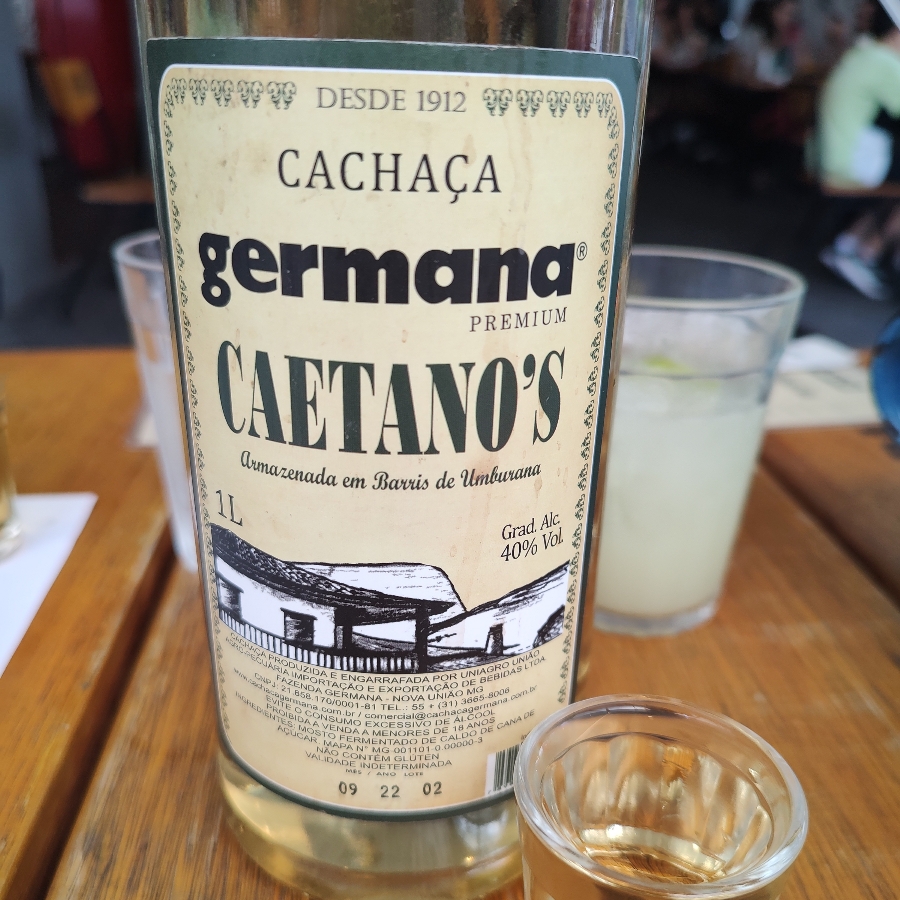 CACHAÇA GERMANA PREMIUM CAETANO'S UMBURANA