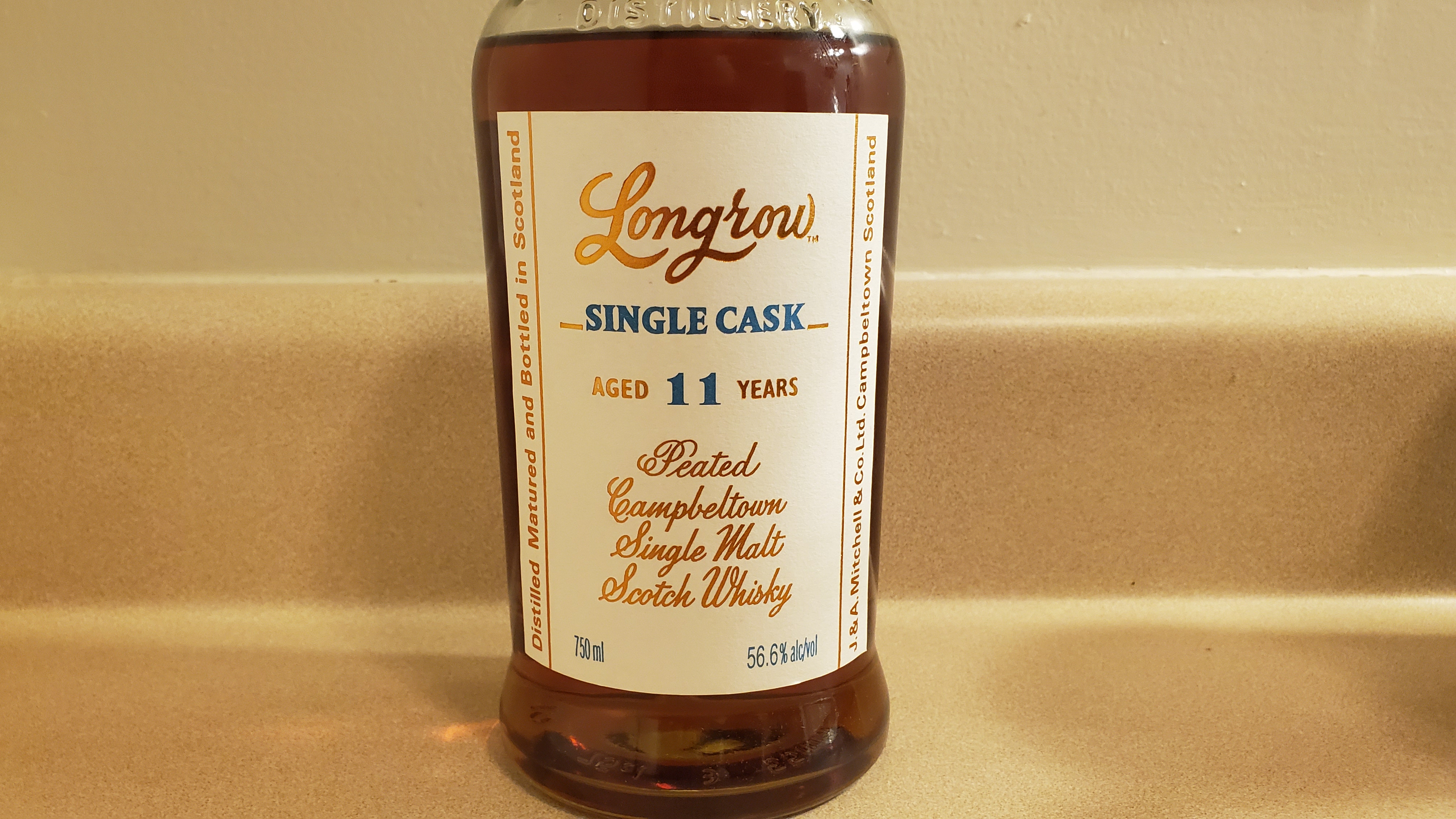 Longrow 11 Year Single Cask First Fill Sauternes