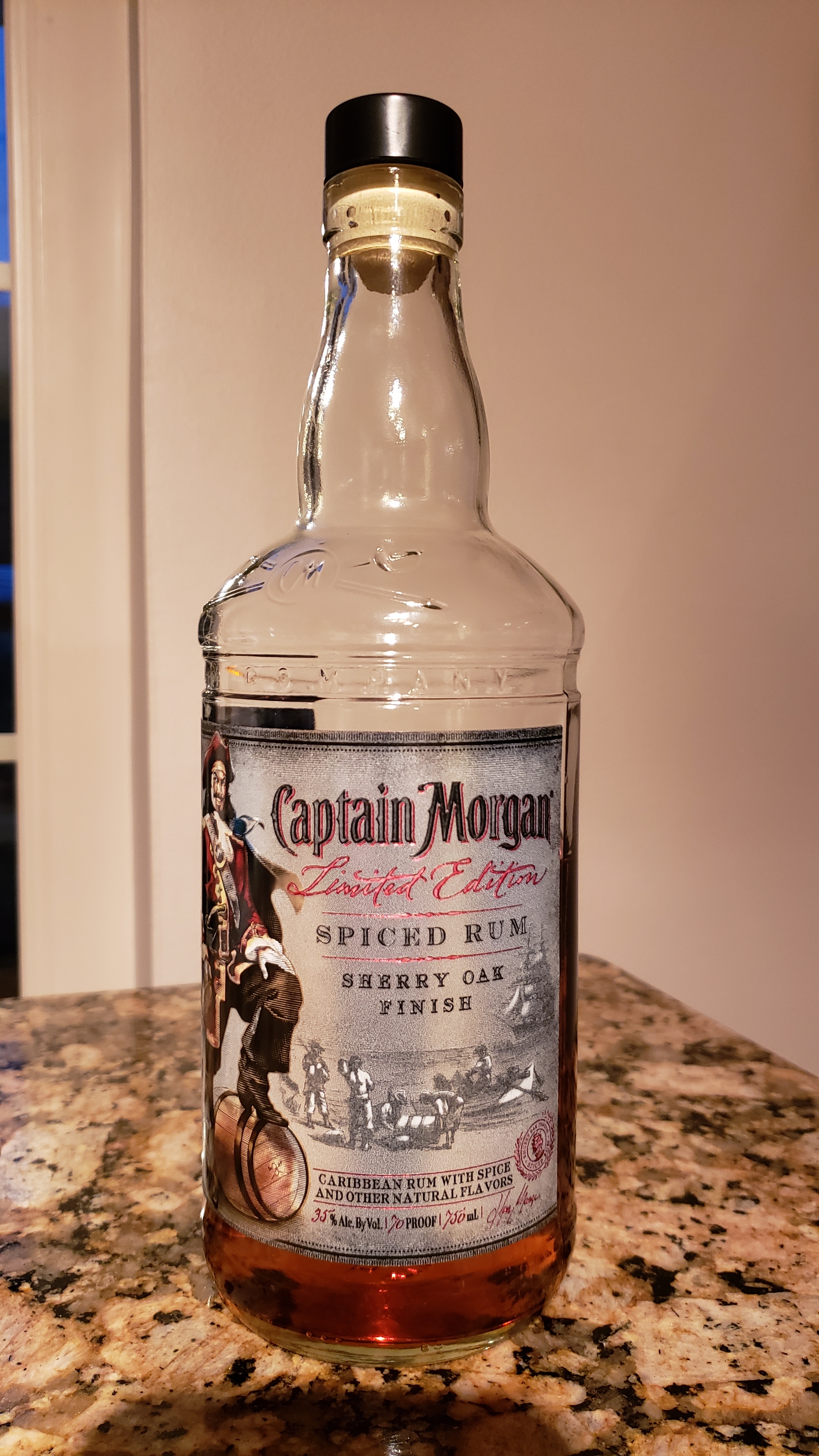Captain Morgan Limited Edition Sherry Oak Finish
