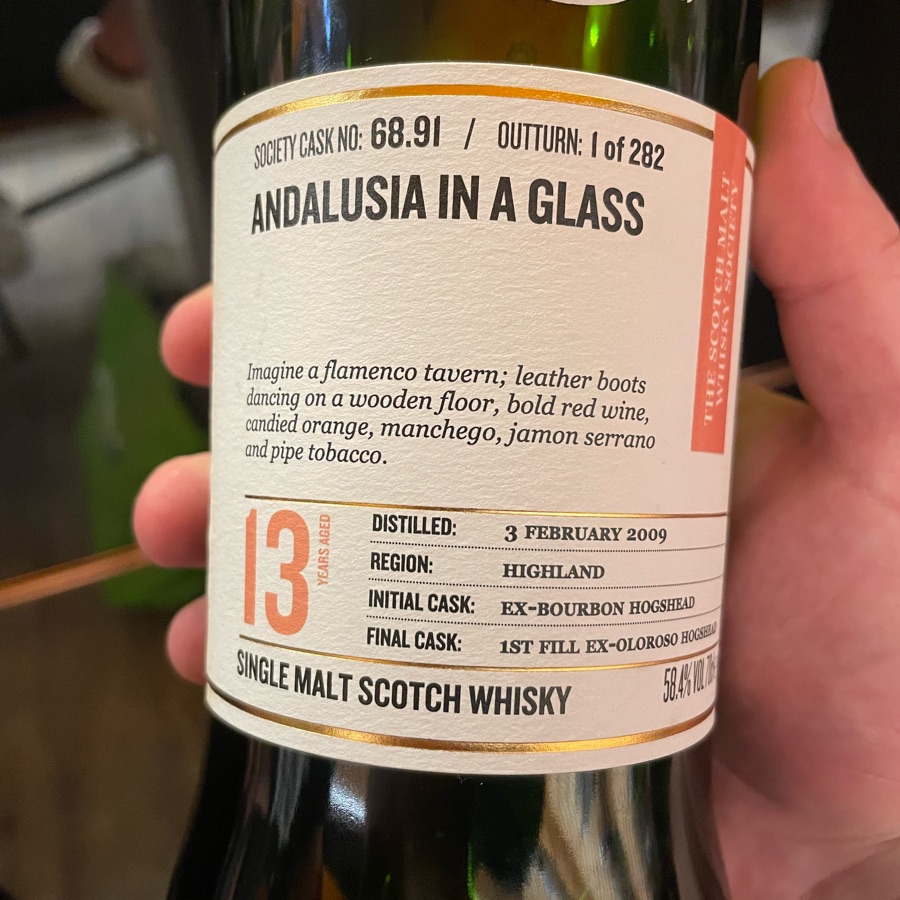 Blair Athol 2009 SMWS 68.91