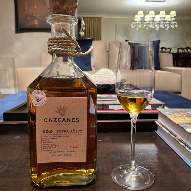 Cazcanes No. 9 Extra Añejo