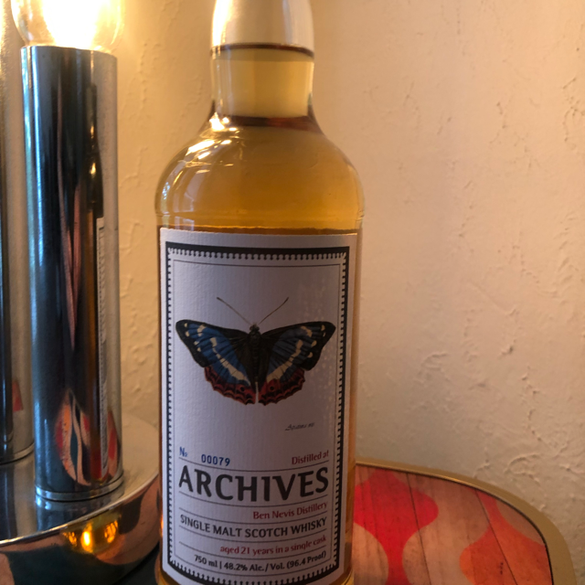Ben Nevis 21 years old single cask 1998 (Archvies bottling)