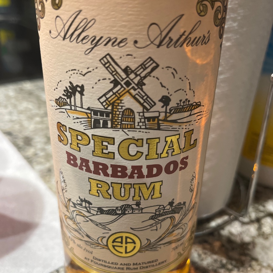 Alleyne Arthur's Special Barbados Rum
