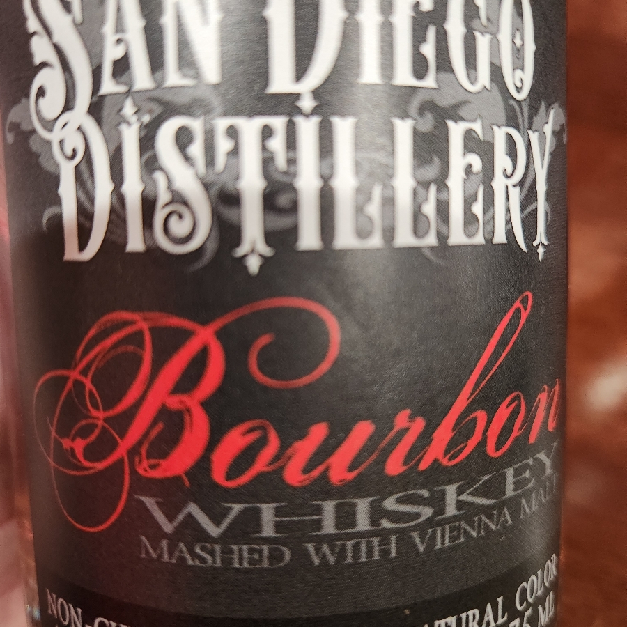 San Diego Distillery Bourbon Mashed with Vienna Malt
