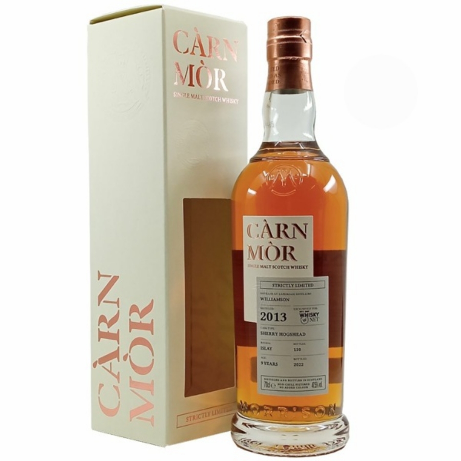 Williamson (Laphroaig) 2013 9 éves Cárn Mór Strictly Limited bottled for WhiskyNet