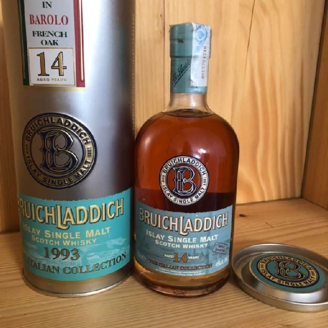 Bruichladdich 1993 The Italian Collection, Barolo french Oak matured